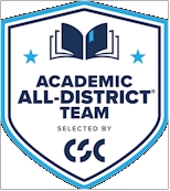 College Sports Communicators Academic All-District Logo